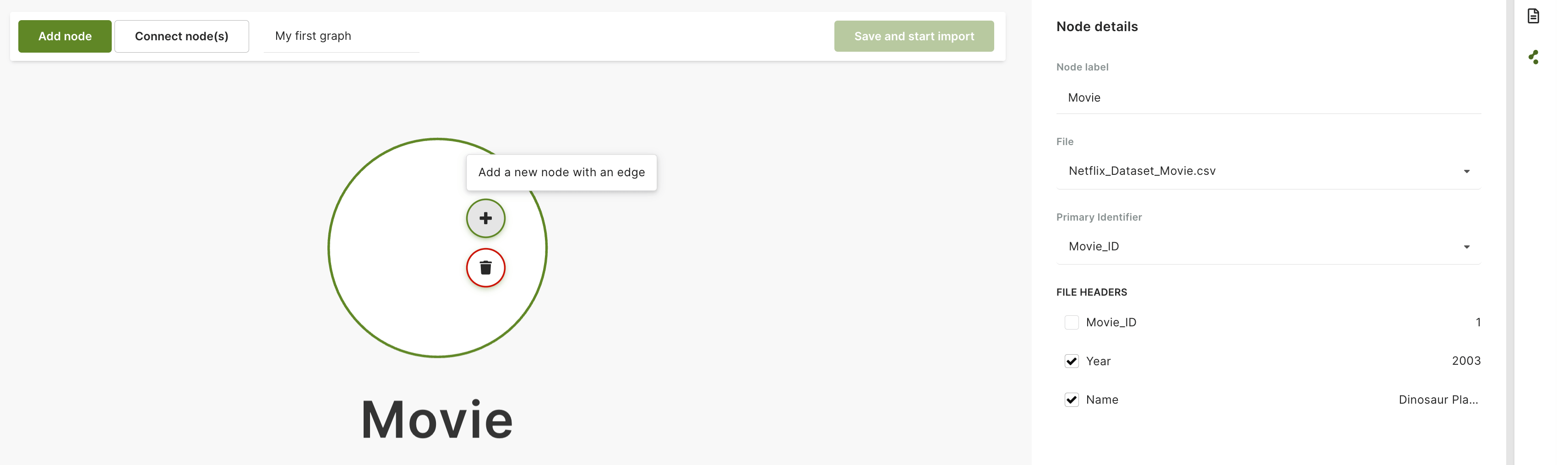 Data Loader Add Node