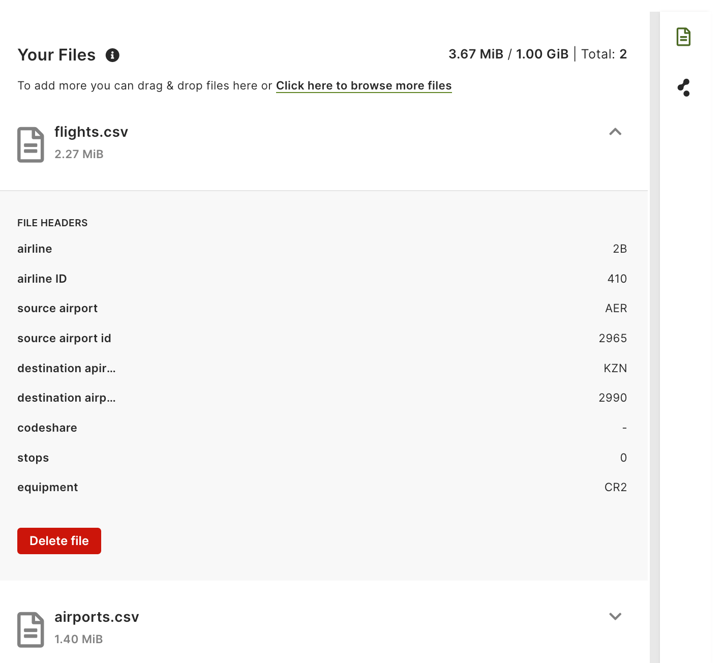 Data Loader Example Step 2