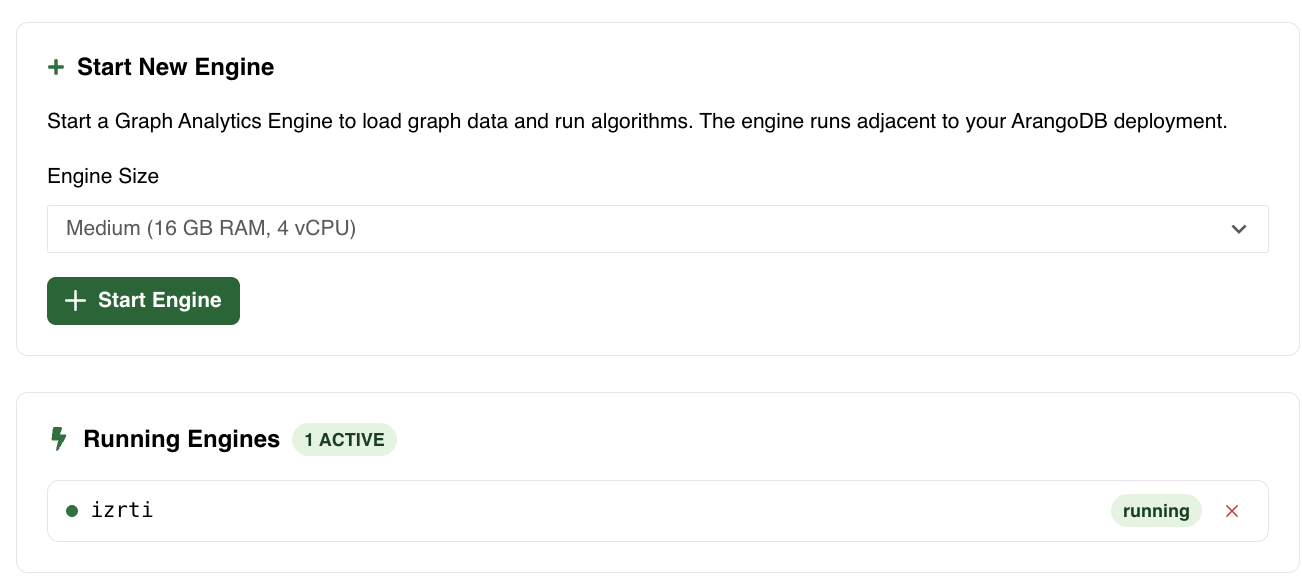 Graph Analytics Engines